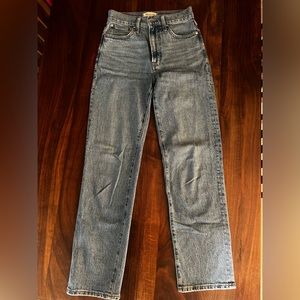 Madewell Perfect Vintage Straight Jeans Size 25